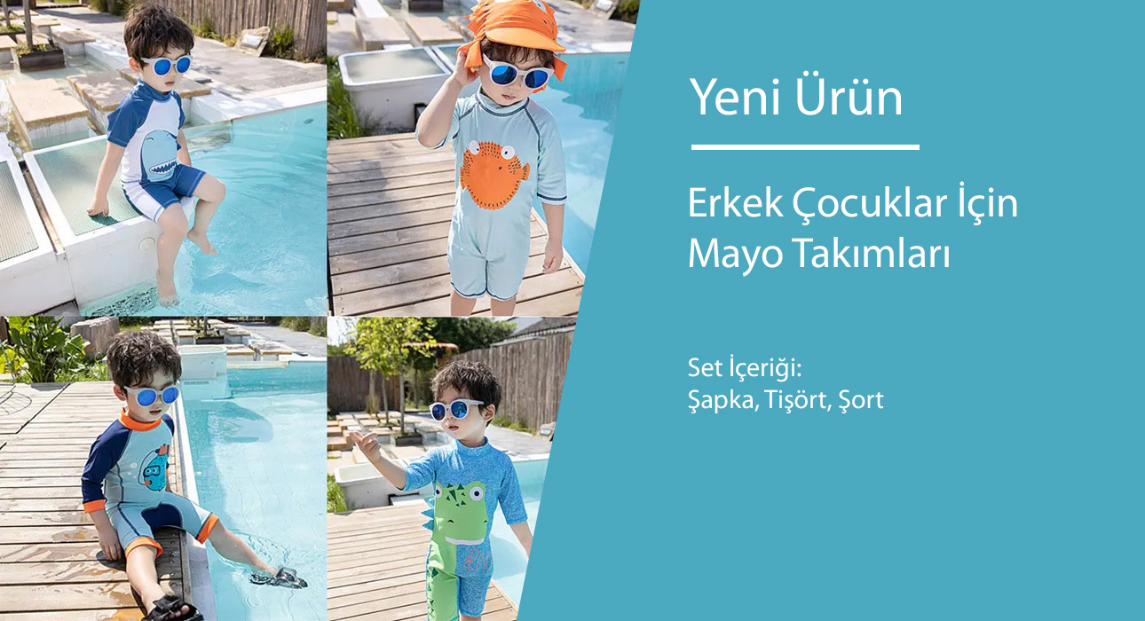 Türkiye'de Toptan Erkek Çocuklar İçin Mayo Satın Al