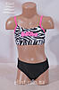 Дитячий купальник Z.FIVE A6948 Чорно-білий оптом